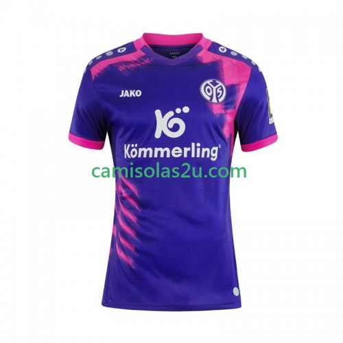 Camisolas de futebol MAINZ 05 Equipamento Alternativa 2025/26 Manga Curta Camisolas de futebol MAINZ 05 Equipamento Alternativa 2025/26 Manga Curta